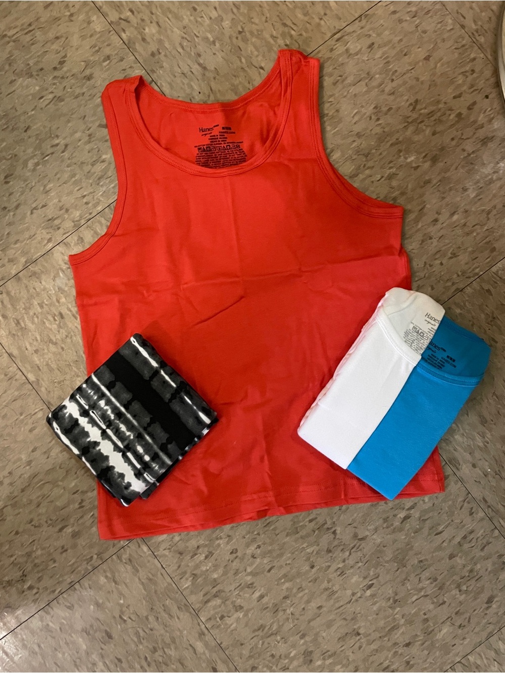 Originals Hanes Boys' Stretch Tank  (4-Pack)